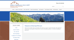 Desktop Screenshot of mherrmannphd.com